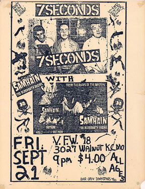 7 Seconds: Live At The VFW#18 in KC, MO 09-21-8